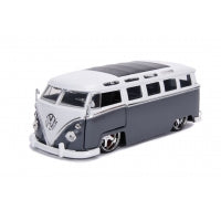 Jada 1/24 "BIGTIME Kustoms" 1/24 1962 VW Bus - Grey