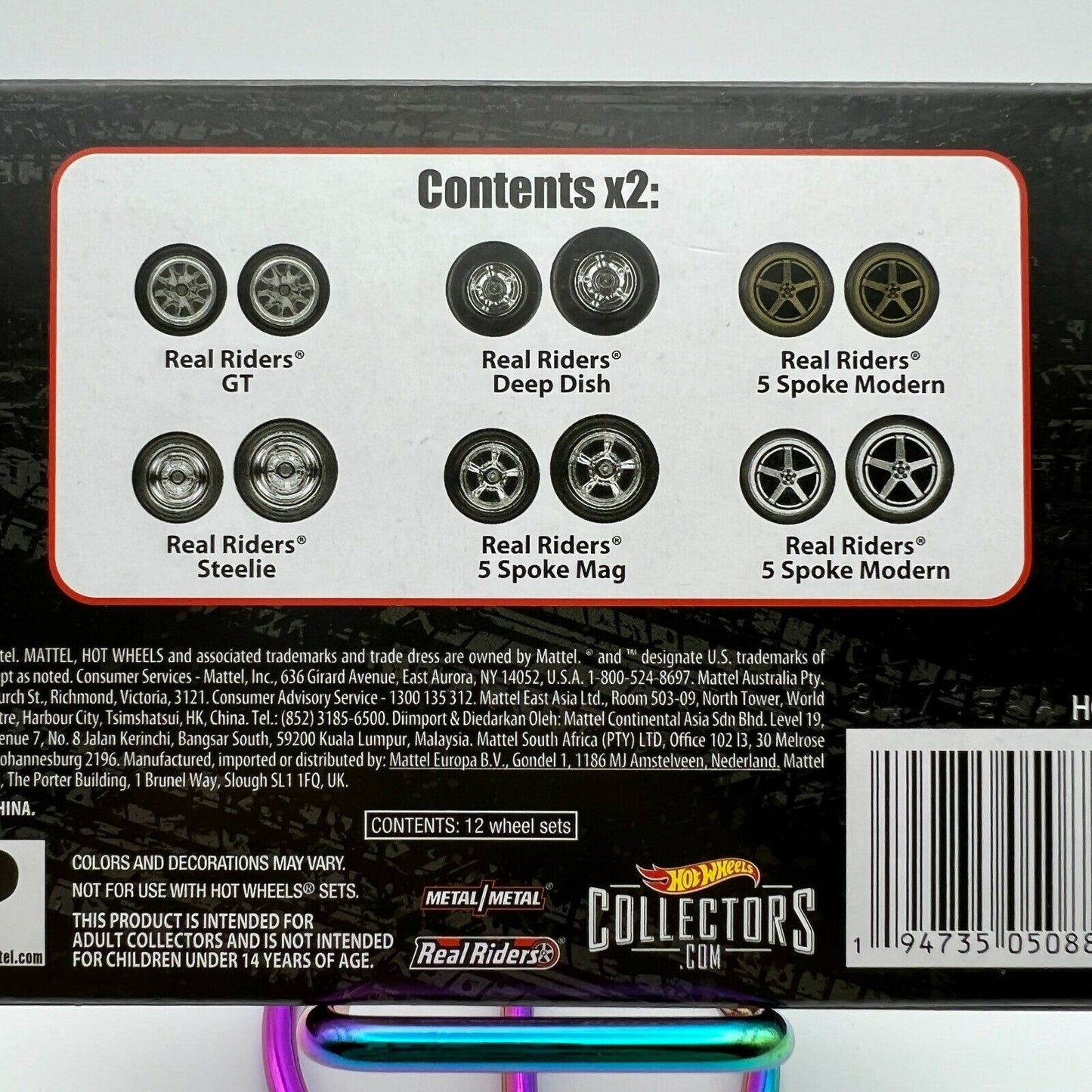 RLC Exclusive Real Riders Wheels Pack Set 1