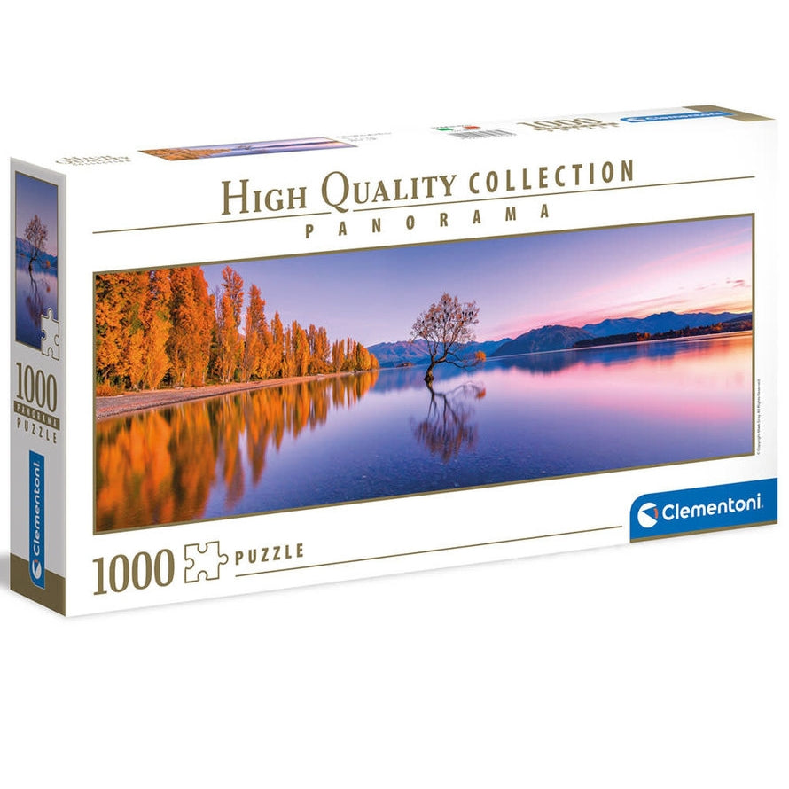 CLEMENTONI 1000PC - PANORAMA - LAKE WANAKA TREE