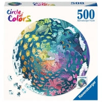 171705 - RAVENSBURGER 500PC - CIRCLE OF COLORS: OCEAN