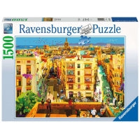 171927 - RAVENSBURGER 1500PC - DINING IN VALENCIA