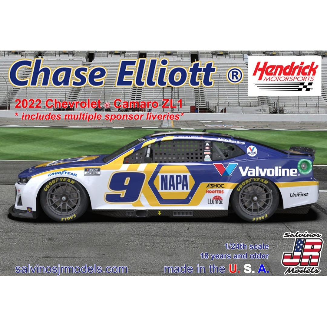 Salvinos JR 1/24 Hendrick - Chase Elliott 2022 Camaro Napa
