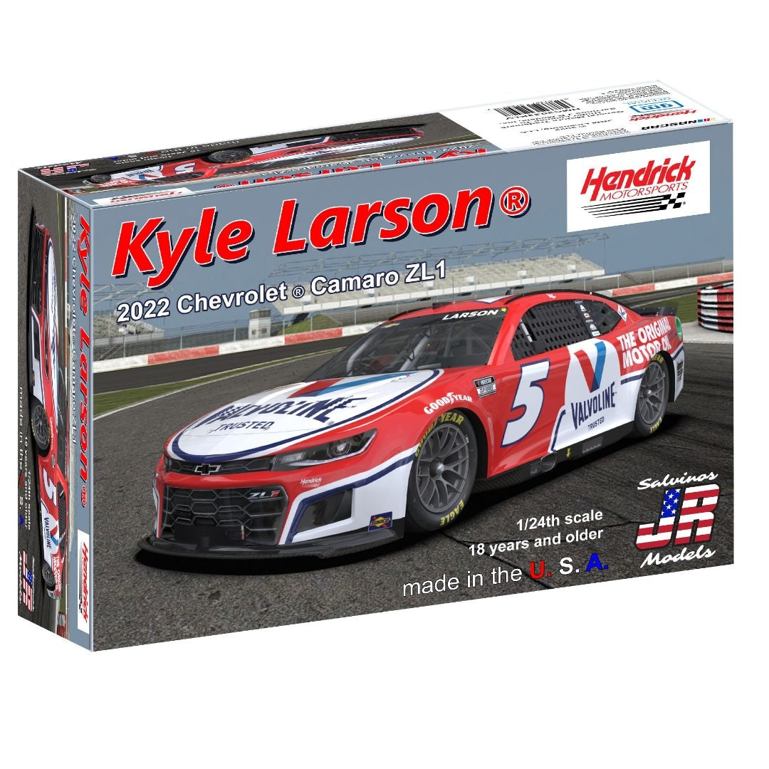 Salvinos JR 1/24 Hendrick Motorsports Kyle Larson Camaro Valvoline