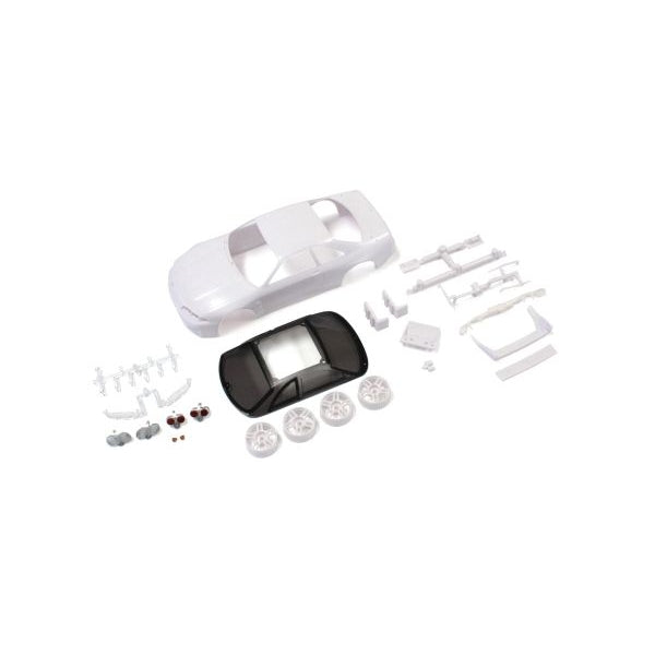 Kyosho MZN182 - Nissan SKYLINE GT-RR33VSpecWhite body set(w/Wheel)