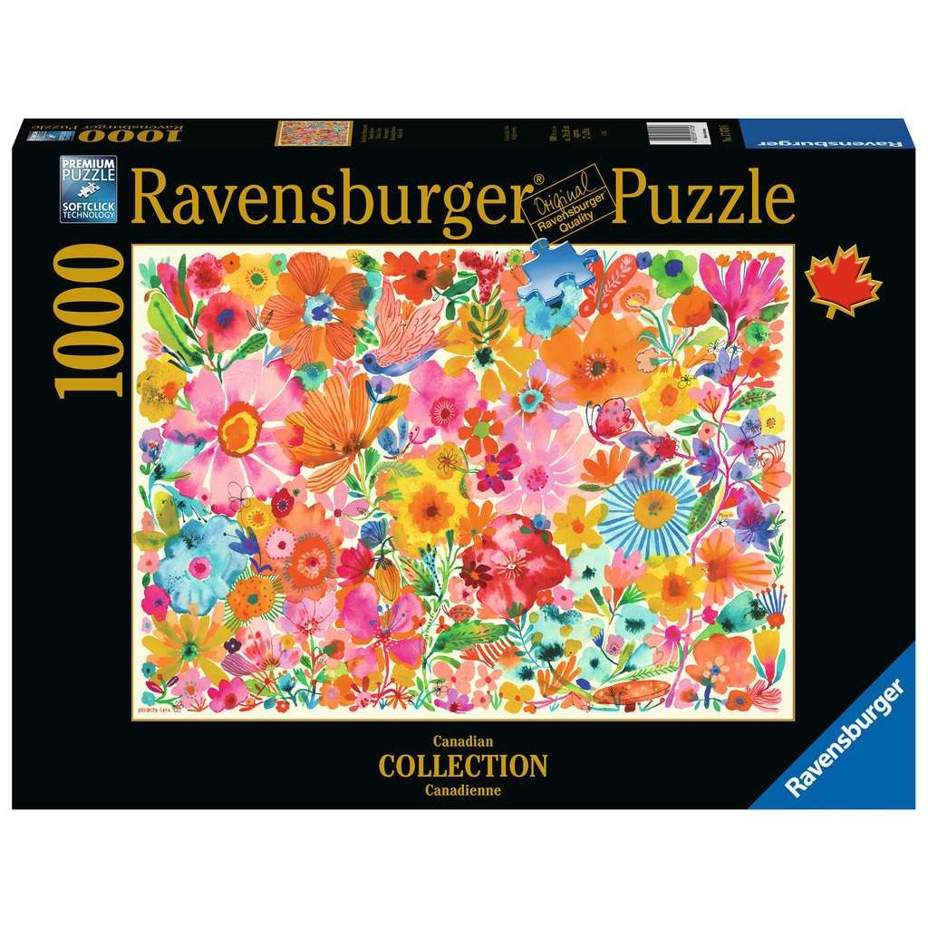 174706 - RAVENSBURGER 1000PC - CANADIAN COLLECTION: BLOSSOMING BEAUTIES