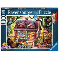 174621 - RAVENSBURGER 1000PC - COME IN, RED RIDINGHOOD...