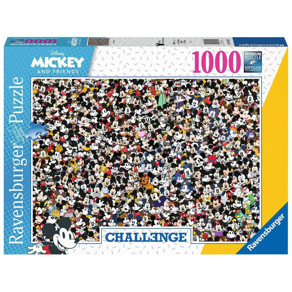 167449 - RAVENSBURGER 1000PC - MICKEY CHALLENGE