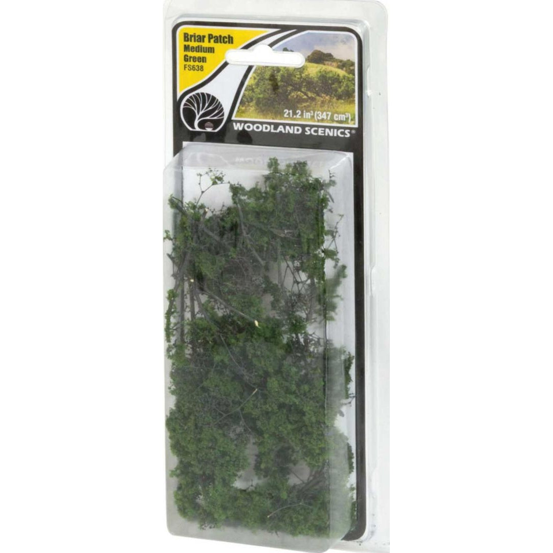 Woodland Briar Patch Dry Medium Green