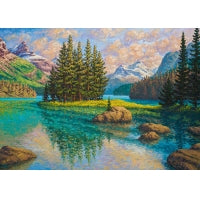 120010050 - RAVENSBURGER 1000PC - CANADIAN COLLECTION: SPIRIT OF MALIGNE