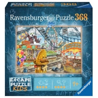 129362 - RAVENSBURGER 368PC - KIDS ESCAPE SERIES - AMUSEMENT PARK PLIGHT