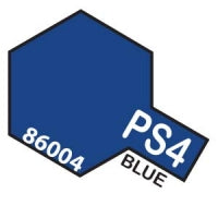 PS-4 Spray Polycarbonate Blue 3oz