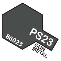 PS-23 Spray Polycarbonate Gun Metal 3oz