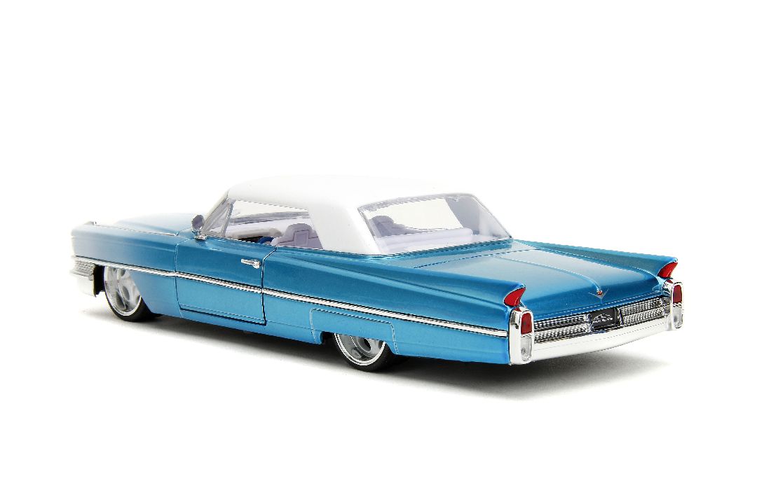 Jada 1/24 "Pink Slips" 1963 Cadillac - Candy Blue Gradient