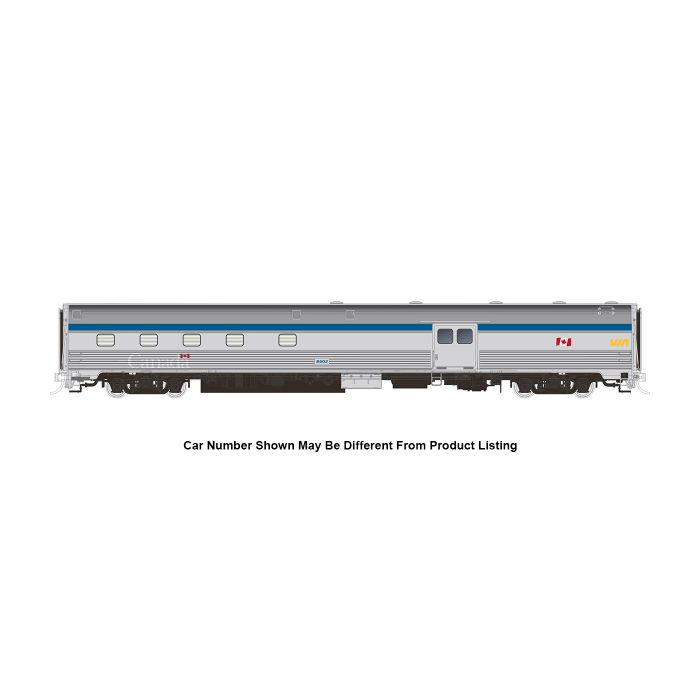 Rapido 114016 HO Budd Baggage Dorm VIA Rail Canada Scheme #8602