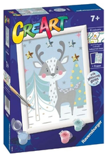 202607 - RAVENSBURGER - CREART - PAINT BY NUMBERS - CUTE DEER