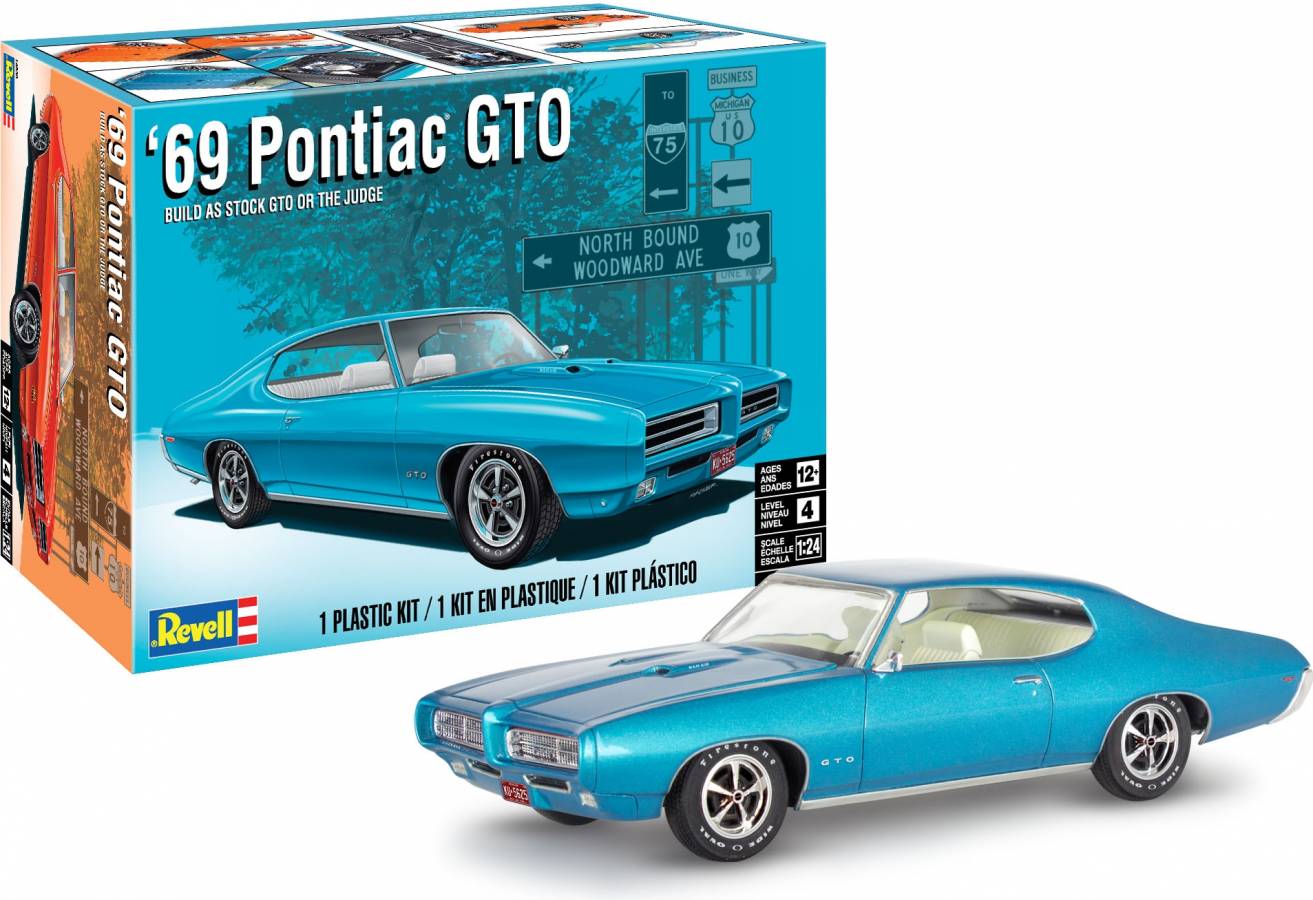 Revell 1/24 1969 Pontiac GTO
