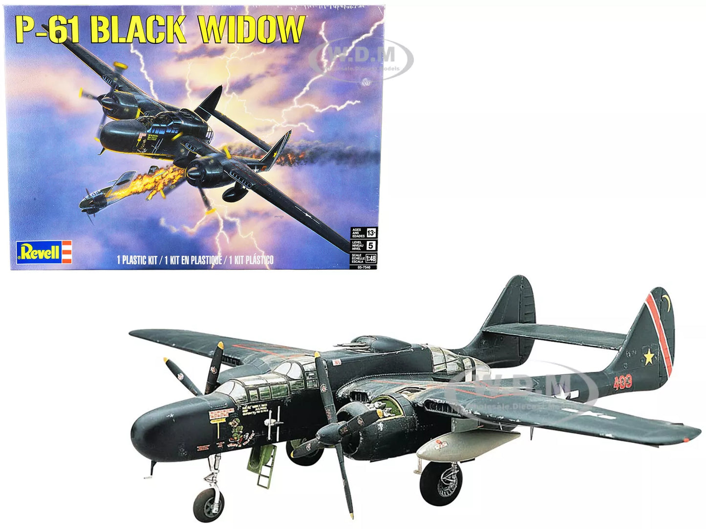 Revell 85-7546 1/48 P-61 Black Widow