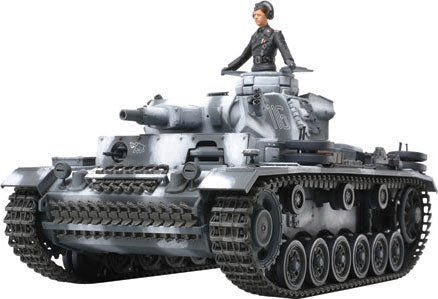 Tamiya 1/35 Panzerkampfwagen III Ausf.N SdKfz 141/2 with Aber Etching Parts/Metal Gun Barrel
