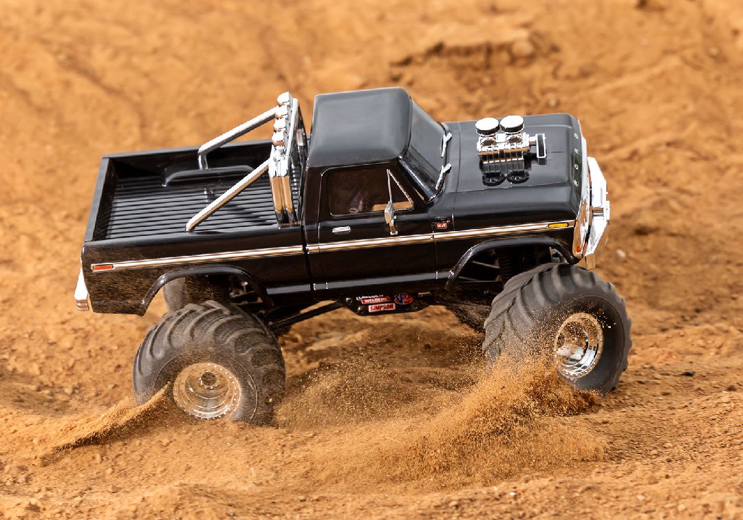 Traxxas 1/18 TRX-4MT Ford F-150 Monster Truck 4x4 RTR - Black