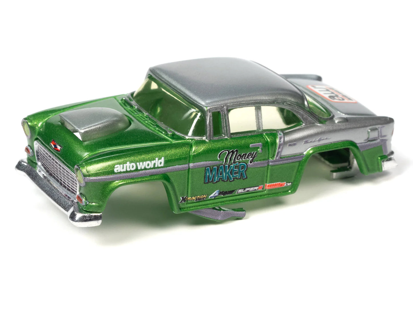 Auto World 7' Expand-A Set - with 1955 Chevy Bel Air Gasser Body