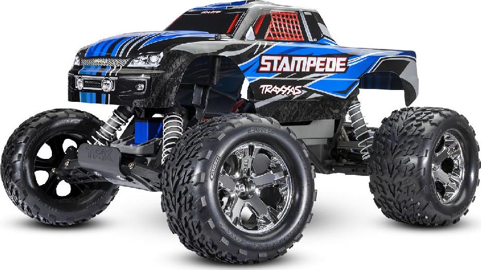 Traxxas Stampede 1/10 2WD RTR 2.4GHz XL-5 w/NiMH/USB-C Charger Blue