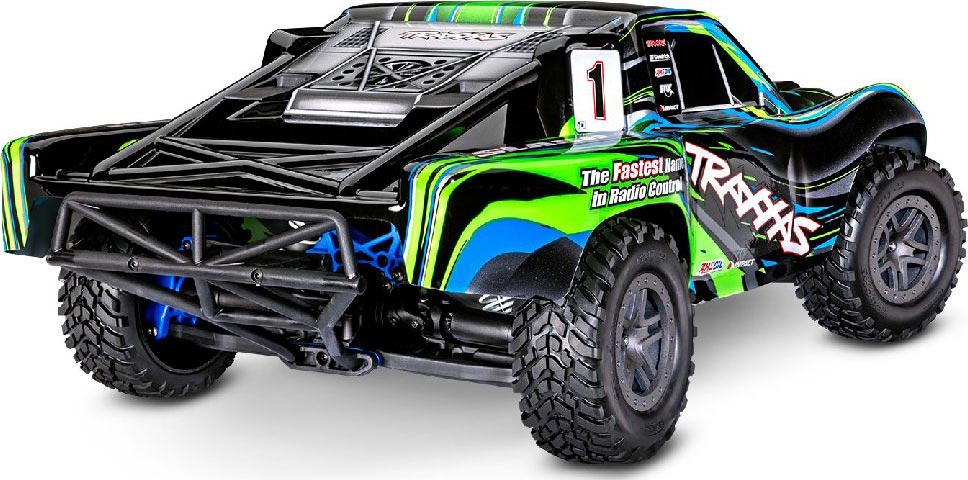 Traxxas Slash 4X4 1/10 4WD BL-2s Brushless RTR Short Course Truck Green