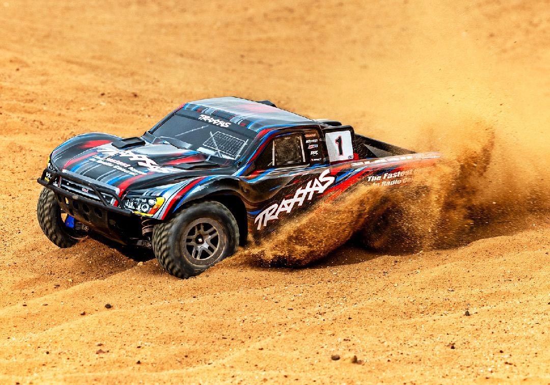 Traxxas Slash 4X4 1/10 4WD BL-2s Brushless RTR Short Course Truck Red