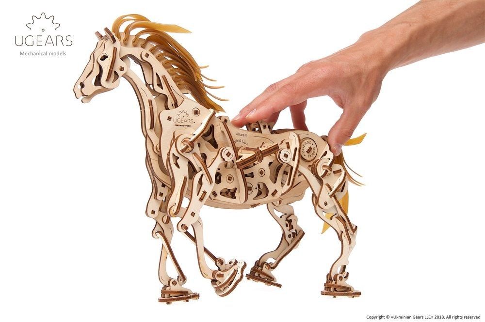 UGears Horse-Mechanoid - 410 pieces (Advanced)