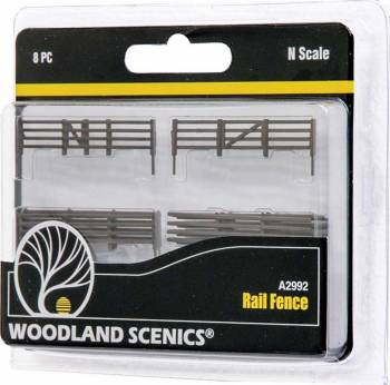 Rail Fence - N Scale