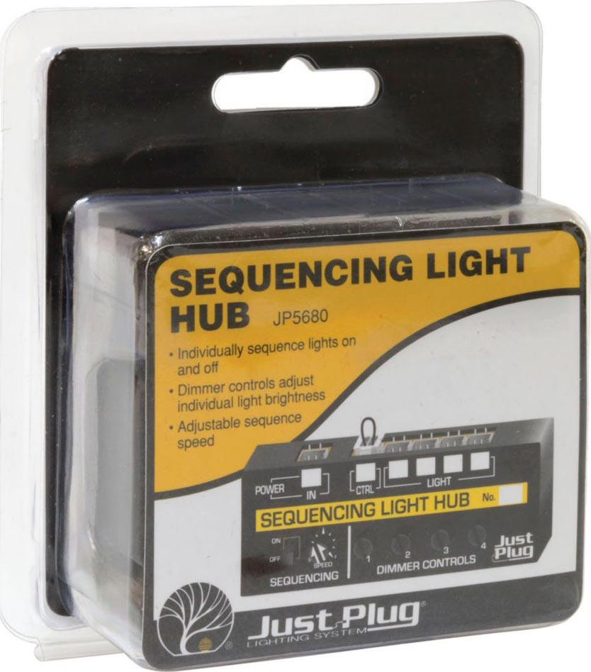 Just Plug Sequencing Light Hub By WOODLAND SCENICS