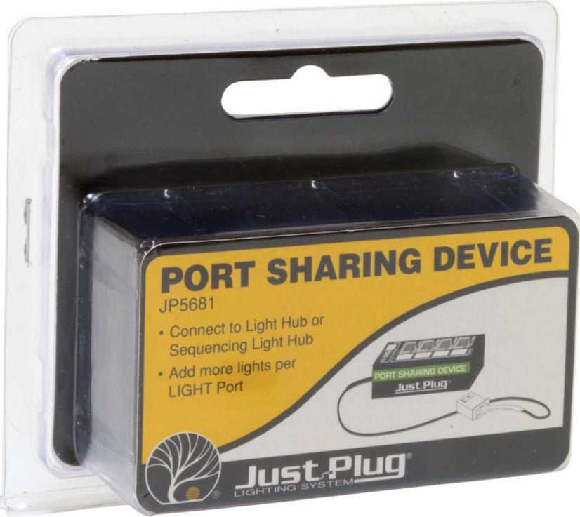 Just Plug Port Sharing Device By WOODLAND SCENICS