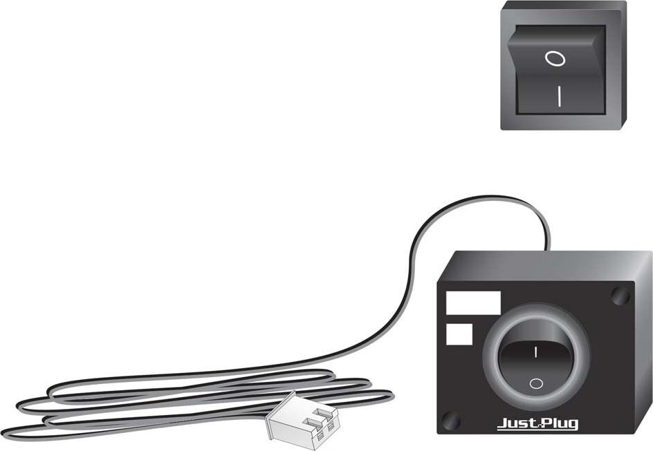 Just Plug Auxiliary Switch By WOODLAND SCENICS