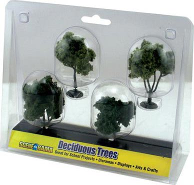 Deciduous Trees By WOODLAND SCENICS