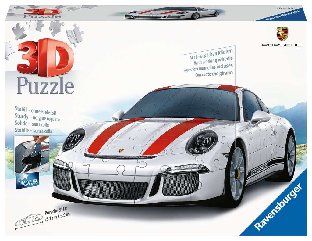 125289 - RAVENSBURGER 108PC - PORSCHE 911 R