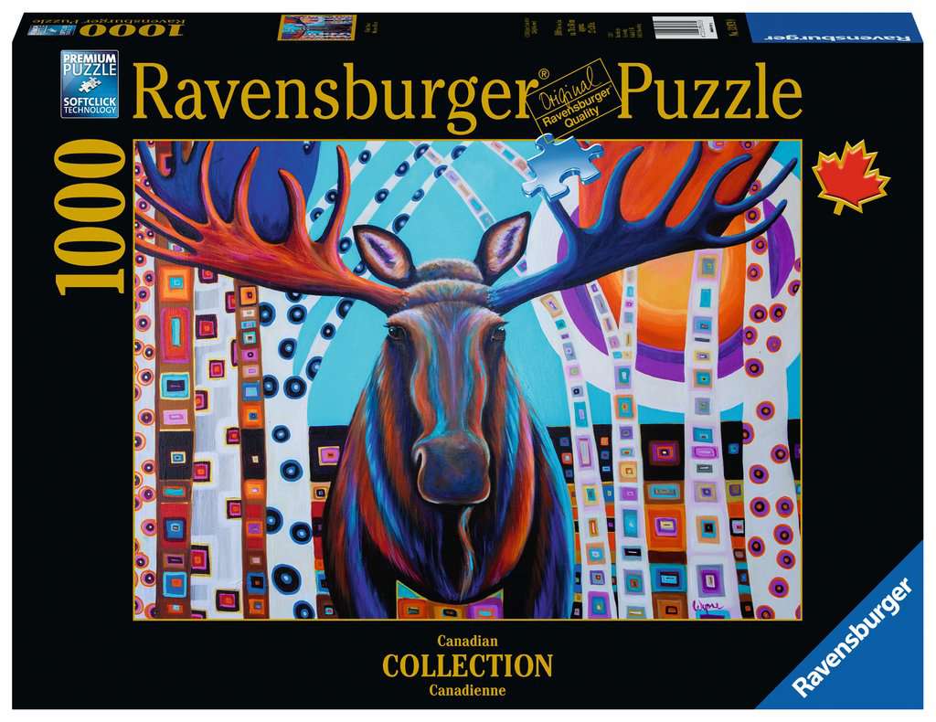 139798 - RAVENSBURGER 1000PC - CANADIAN COLLECTION: WINTER MOOSE