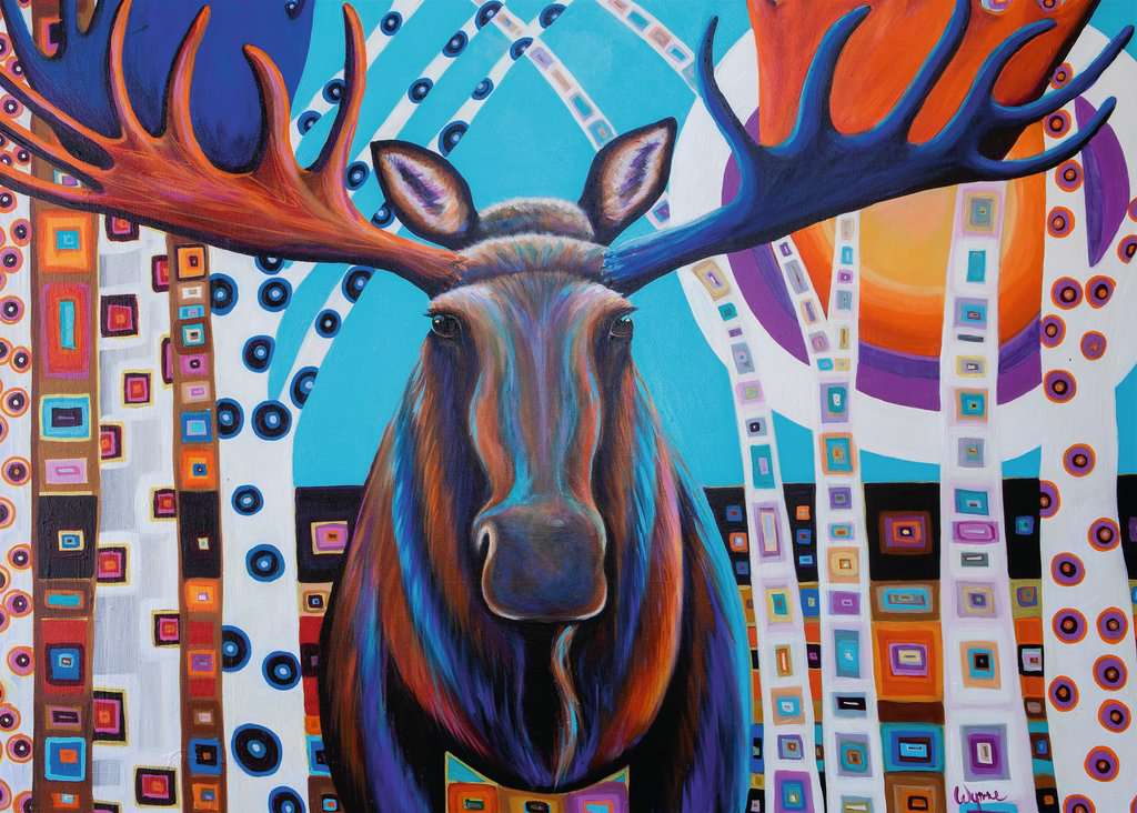 139798 - RAVENSBURGER 1000PC - CANADIAN COLLECTION: WINTER MOOSE
