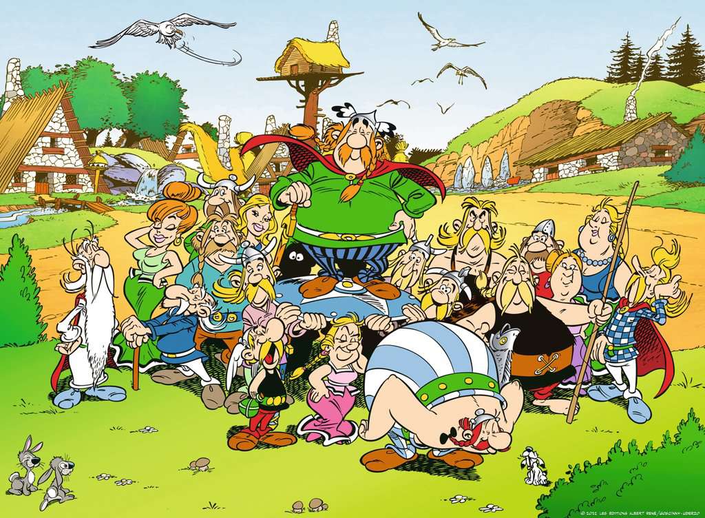 Ravensburger Asterix: The village 500pc