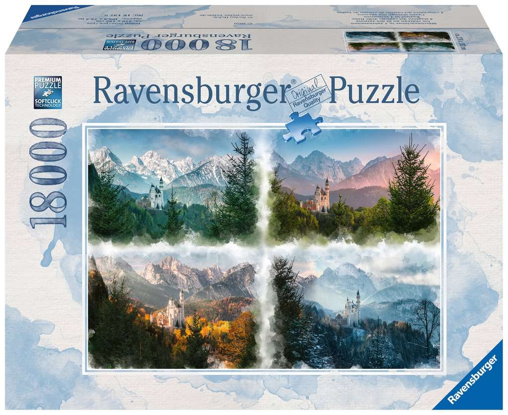 Ravensburger Castle Through the Seasons 18000pc