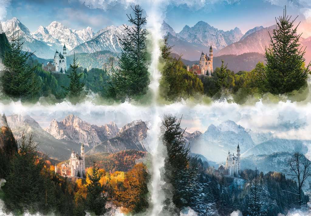 Ravensburger Castle Through the Seasons 18000pc