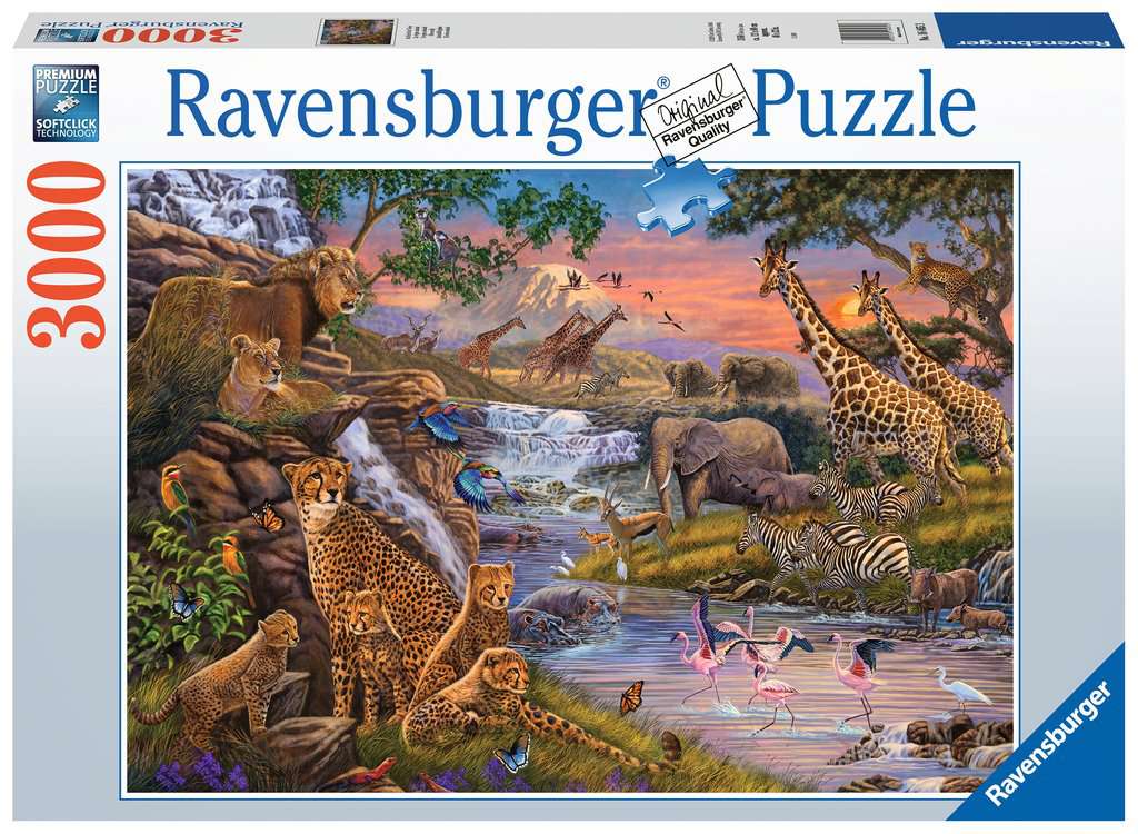 164653 - RAVENSBURGER 3000PC - ANIMAL KINGDOM