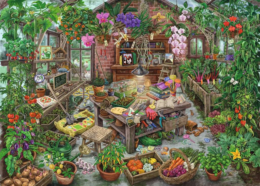 165308 - RAVENSBURGER 368PC - ESCAPE SERIES: THE CURSED GREEN HOUSE