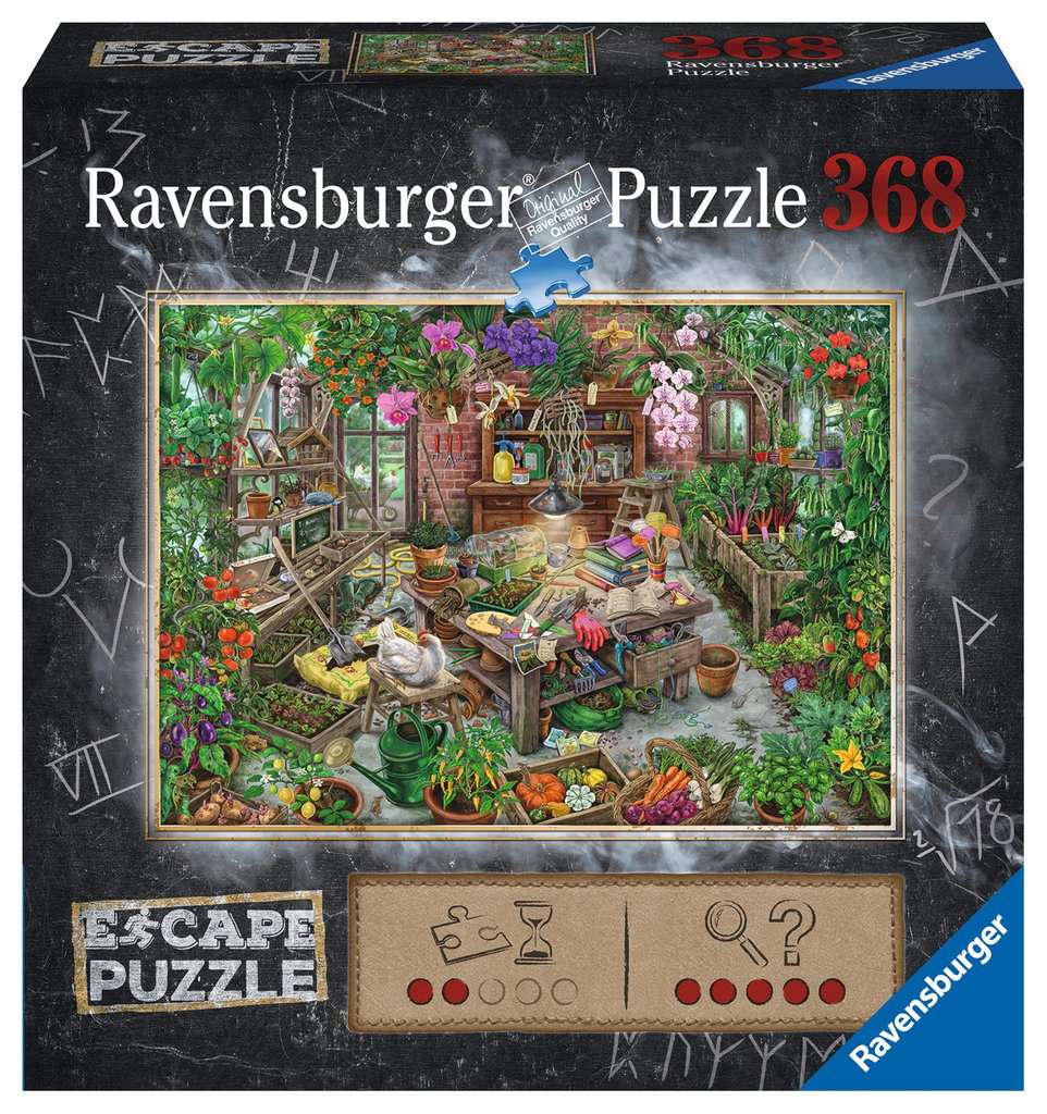 165308 - RAVENSBURGER 368PC - ESCAPE SERIES: THE CURSED GREEN HOUSE