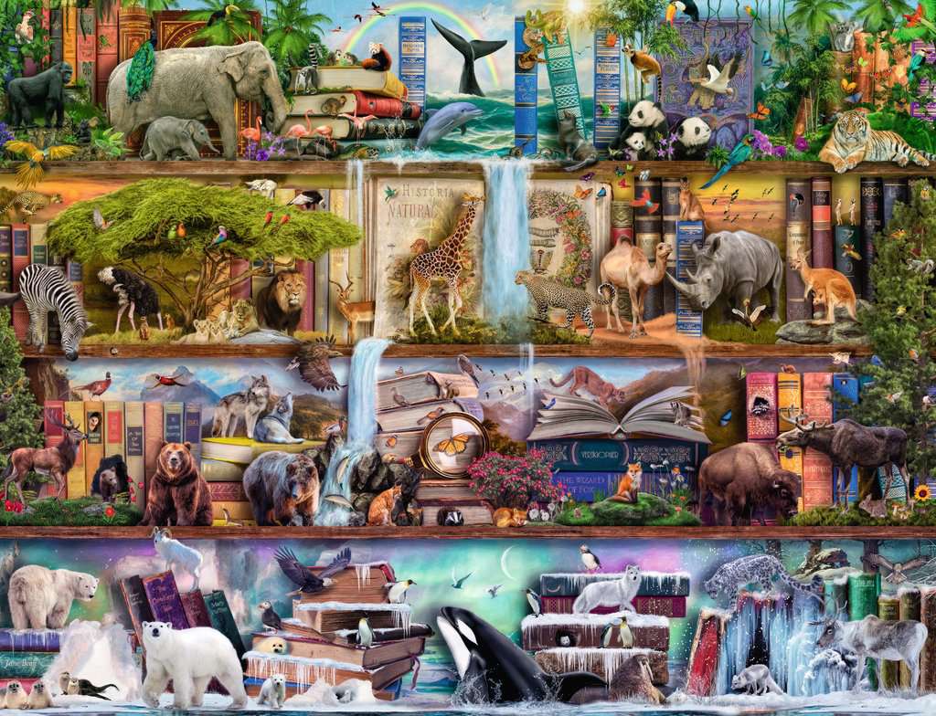 Ravensburger Aimee Stewart: Wild Kingdom Shelves 2000pc