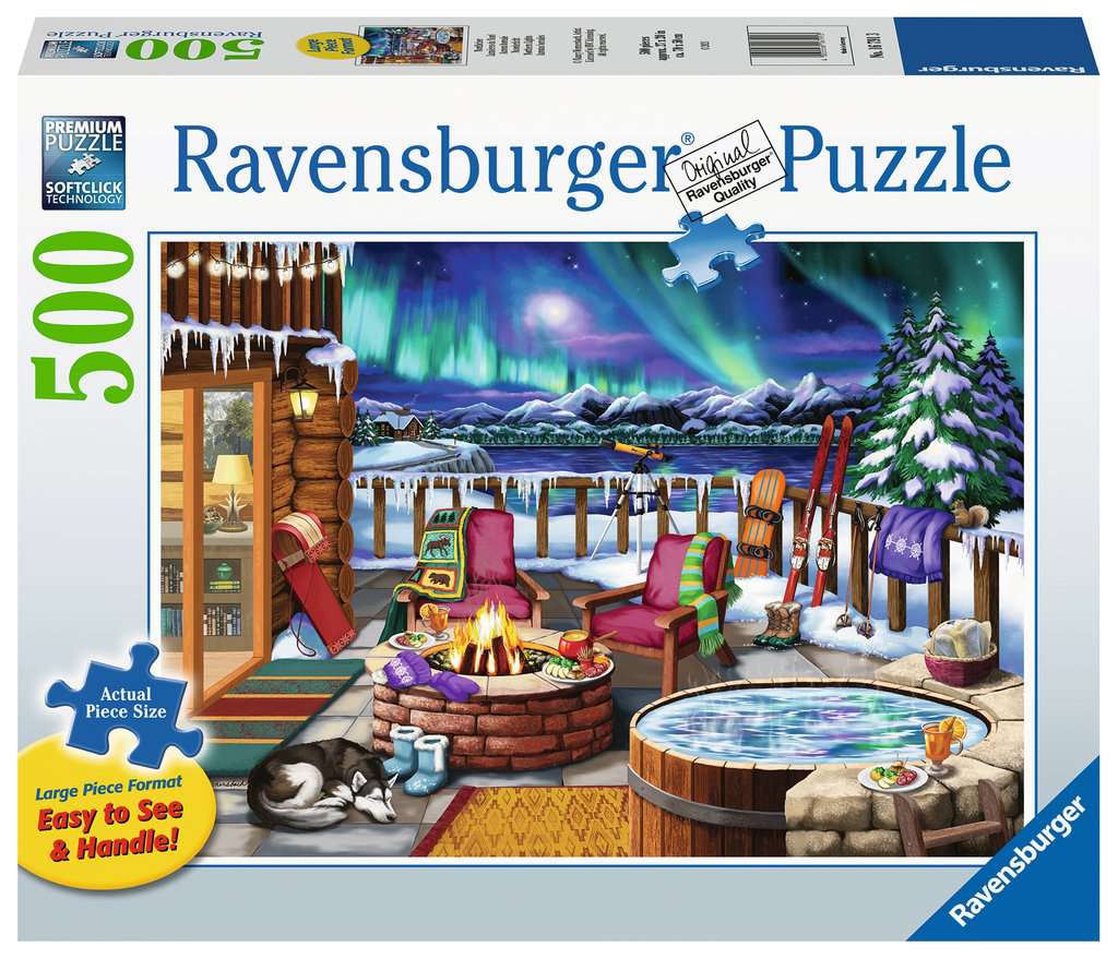 167913 - RAVENSBURGER 500PC - NORTHERN LIGHTS