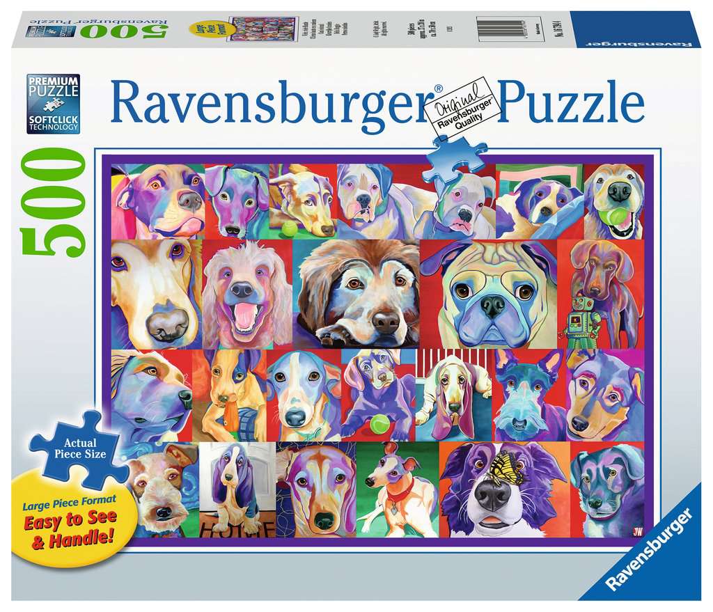 Ravensburger Hello Doggie 500pc