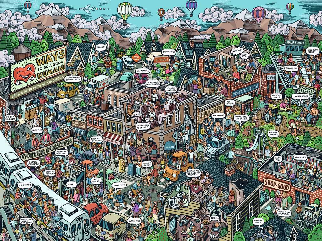 Ravensburger Acts of Kindness 750pc