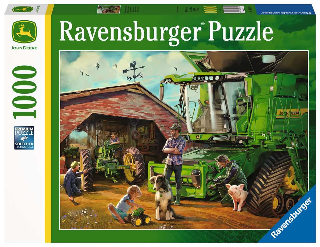 Ravensburger John Deere Then & Now 1000pc