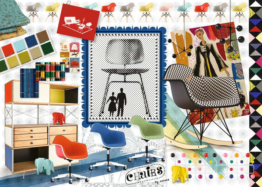 169009 - RAVENSBURGER 1000PC - EAMES DESIGN SPECTRUM