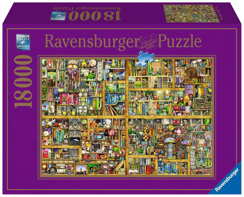 178254 - RAVENSBURGER 18000PC - MAGICAL BOOKCASE