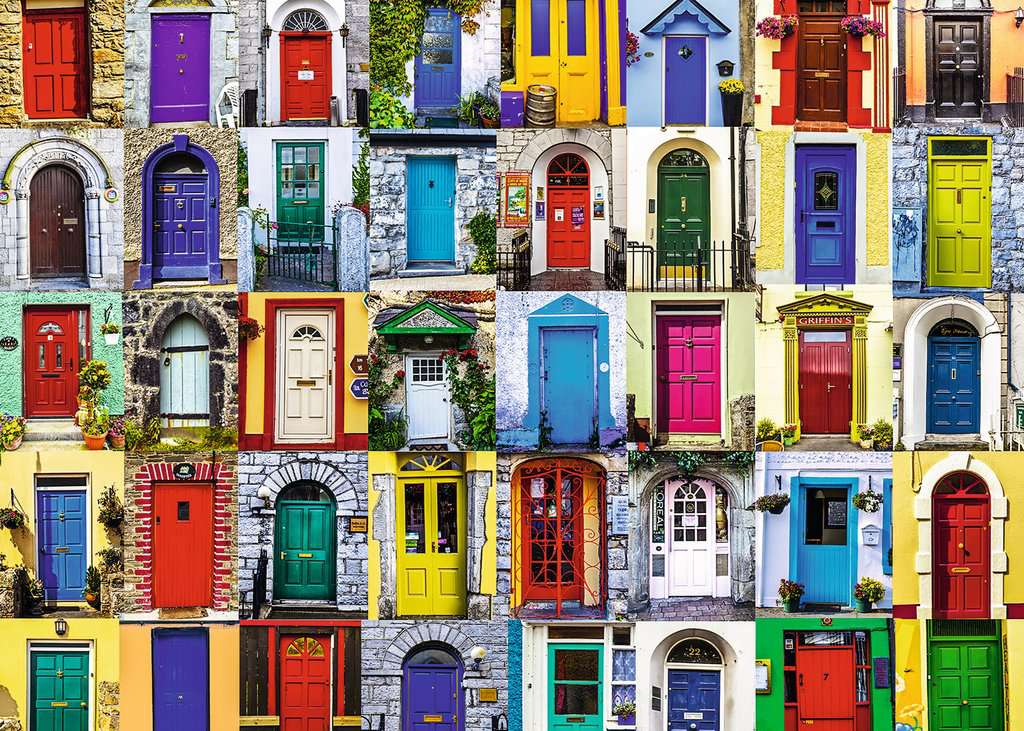 195244 - RAVENSBURGER 1000PC - DOORS OF THE WORLD